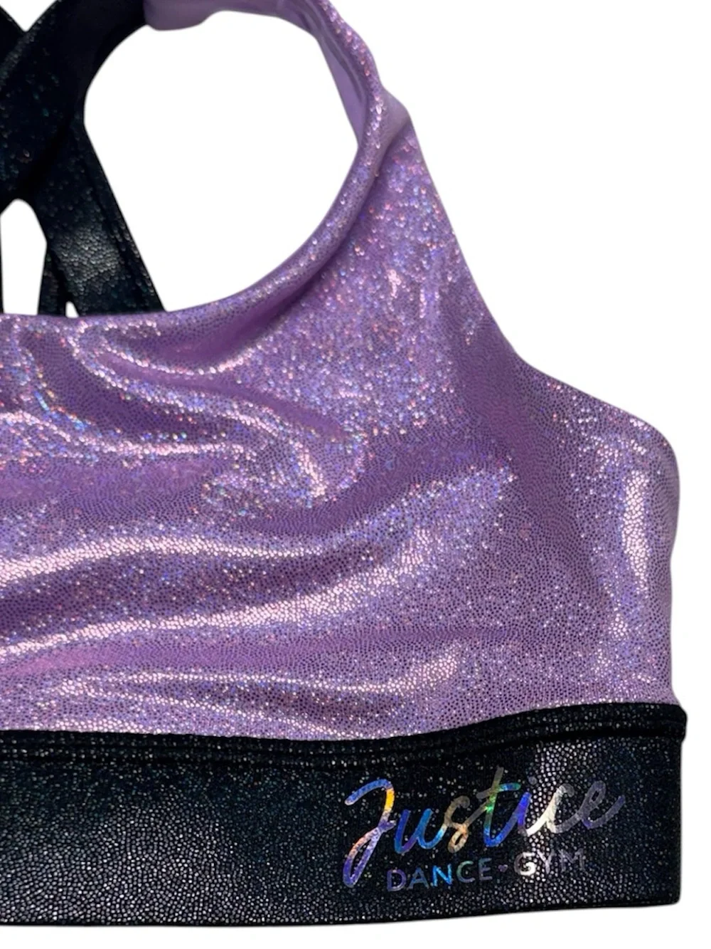 Justice brand kids size small (7-8) sports top / bra in great condition!
